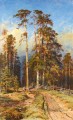 スホストイの古典的な風景イワン・イワノビッチの木々